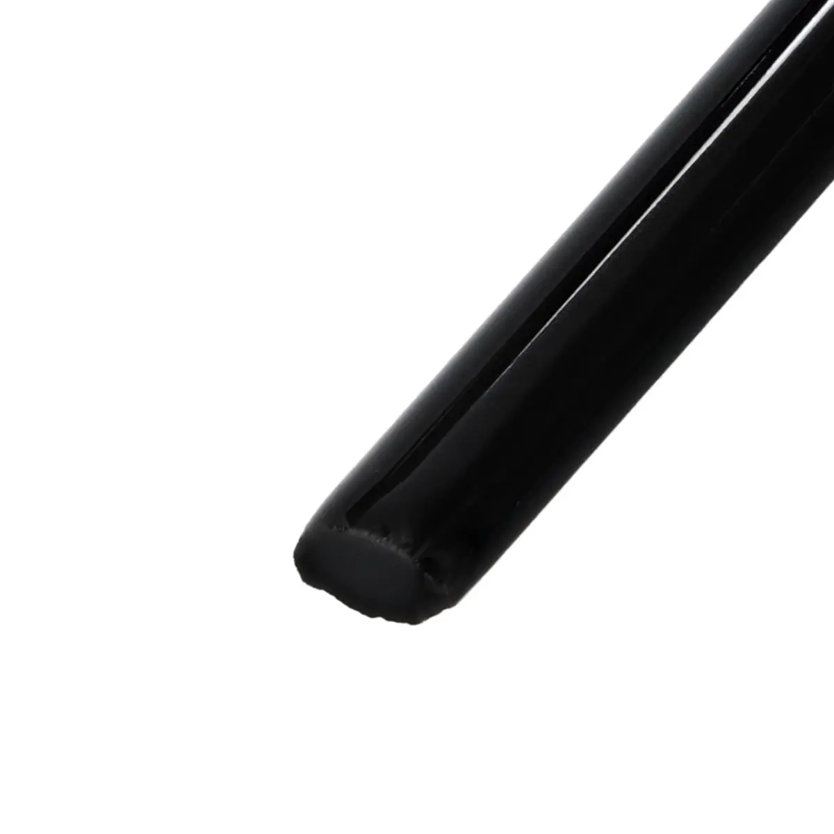 TileHQ 1/2" x 12" Ceramic Jolly Trim in Semi-Gloss Black | Stylish Wall Border for Kitchen & Decor - view 3