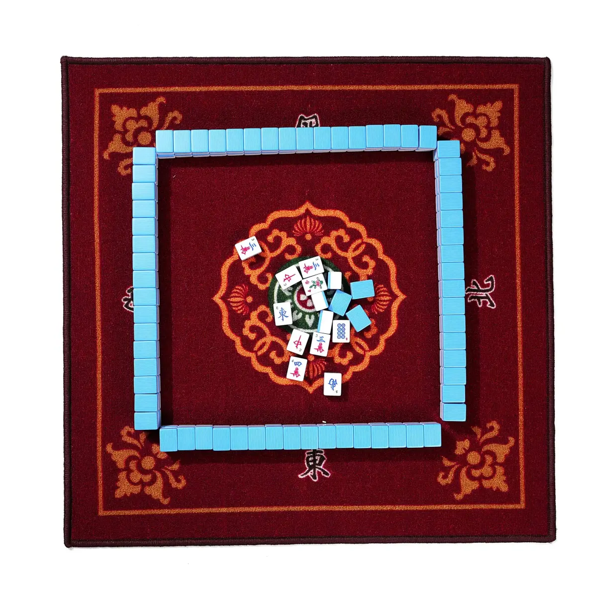 Mose Cafolo Chinese Mahjong Game Set 144 Tiles, 1.5" X-Large Melamine Tiles with Carrying Travel Case | Educational Board Game for Adults - view 5