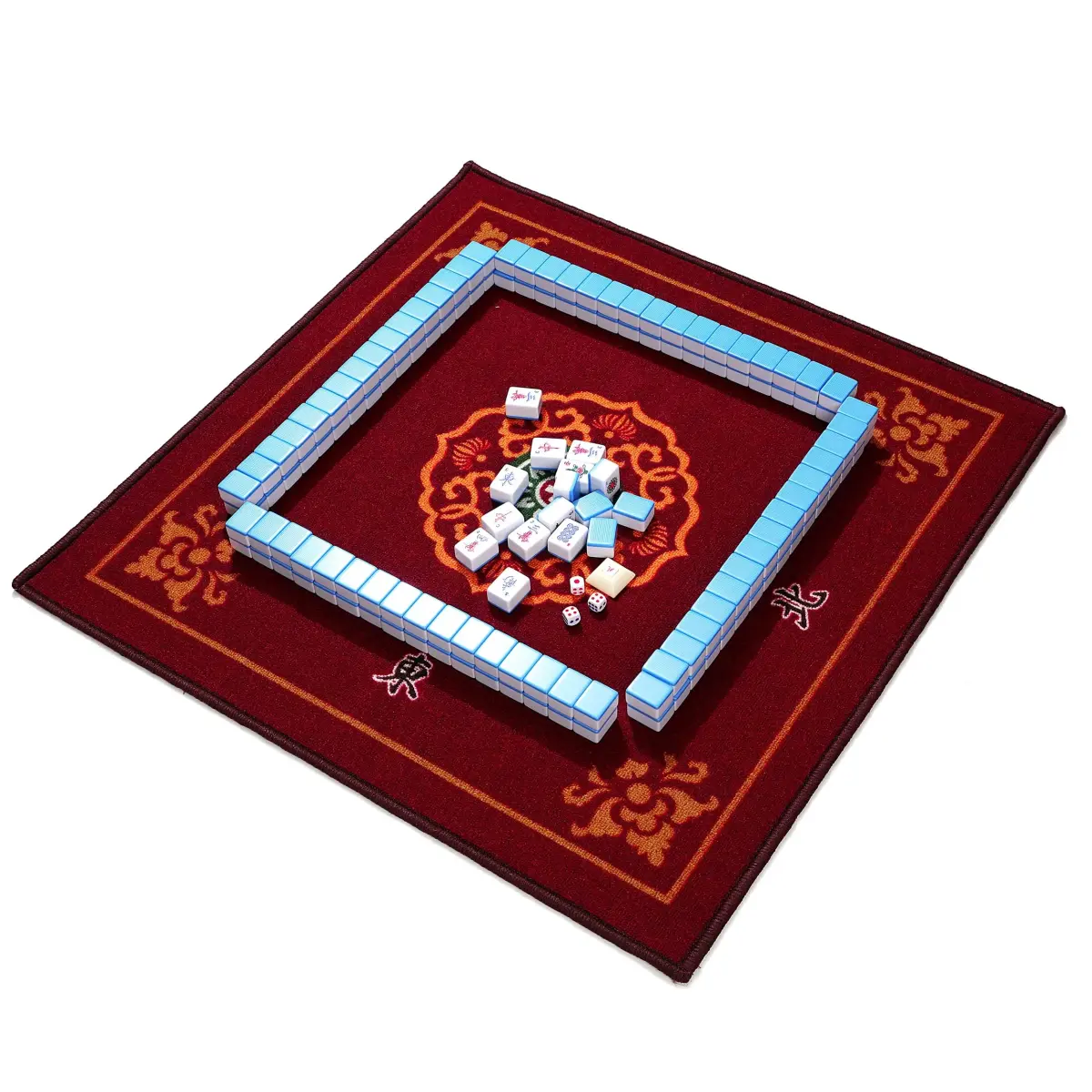 Mose Cafolo Chinese Mahjong Game Set 144 Tiles, 1.5" X-Large Melamine Tiles with Carrying Travel Case | Educational Board Game for Adults - view 7