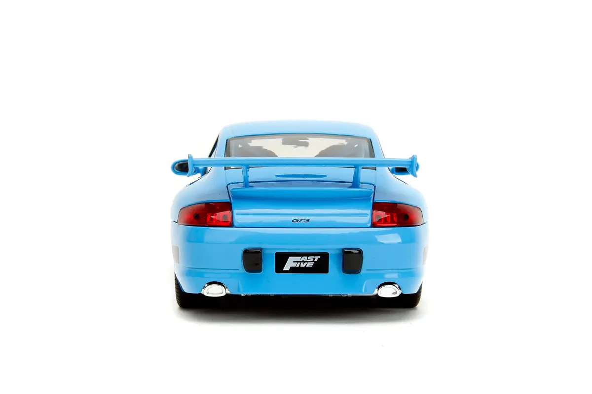 Jada Toys Fast & Furious Brian's Porsche 911 GT3 RS 1:24 Scale Die-cast Car | Licensed Movie Collectible - view 5