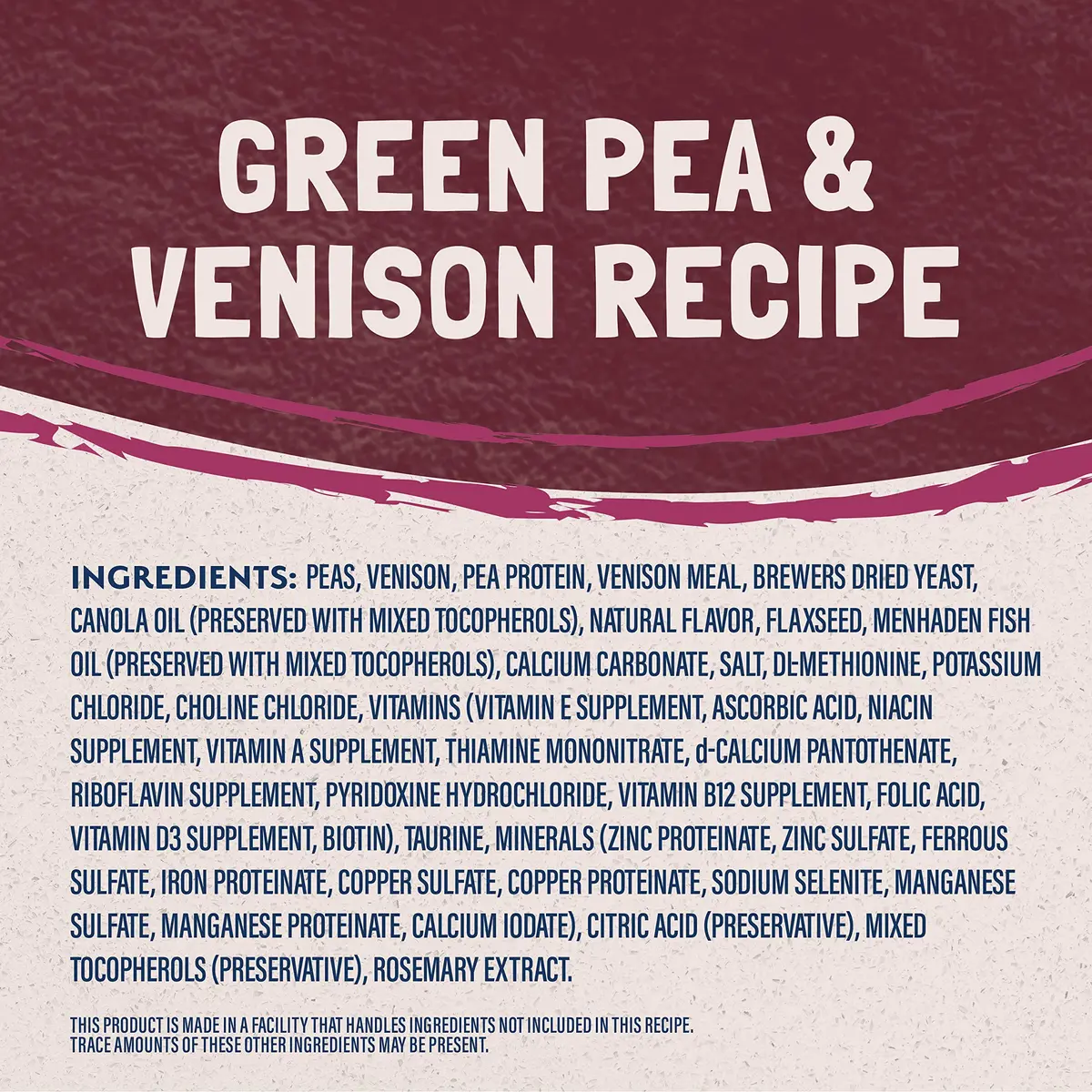Natural Balance Limited Ingredient Cat Food, Green Pea & Venison, 4 lb | Grain-Free, Sensitive Stomach Support - view 3