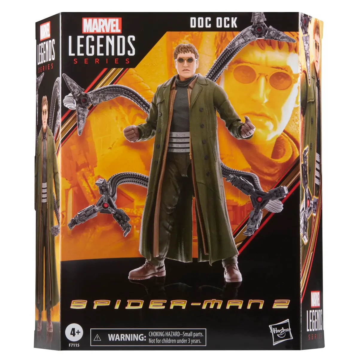 Marvel Legends Series Doc Ock, Spider-Man: No Way Home Collectible, Deluxe 6-Inch Action Figure, 4 Accessories, Ages 4 and Up | Marvel - view 2