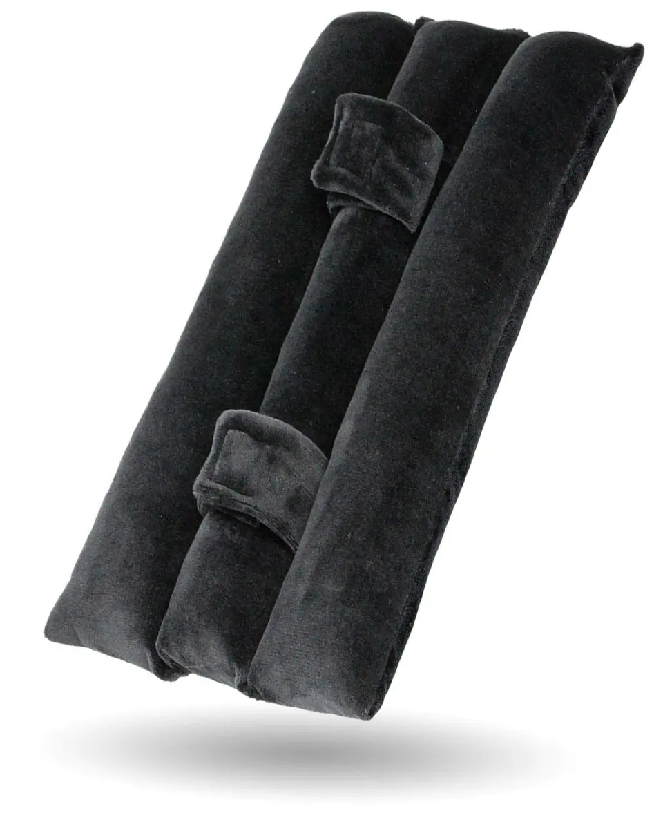 BELINOUS Seat Belt Pillows for Post Mastectomy Surgery (Black) | Comfort & Protection for Recovery - main product image