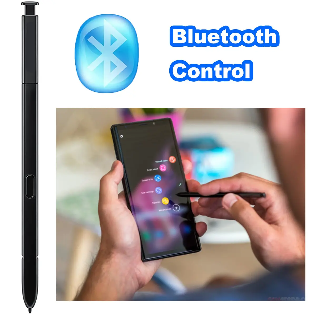 Dogxiong Note 9 Pen Replacement for Samsung Galaxy Note 9 SPen, Bluetooth, Black | Compatible with Galaxy Note 9 N960 - view 3