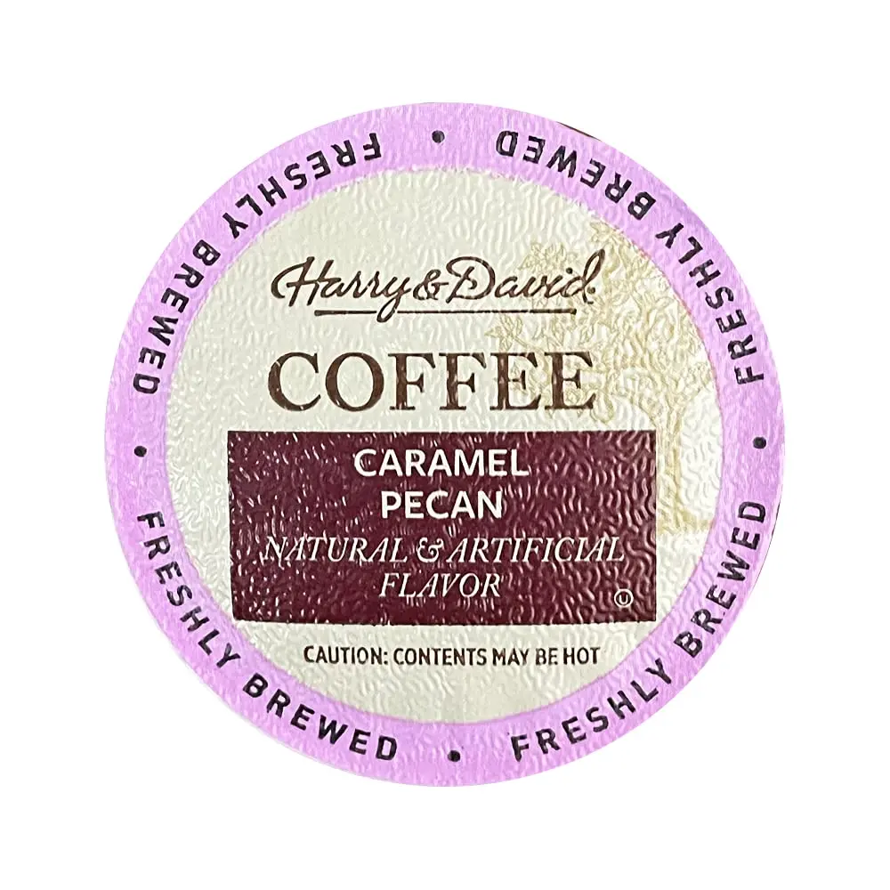 Harry & David Caramel Pecan Coffee 1 Count (Pack of 72) | Single Serve Pods with Kosher Certification - view 2