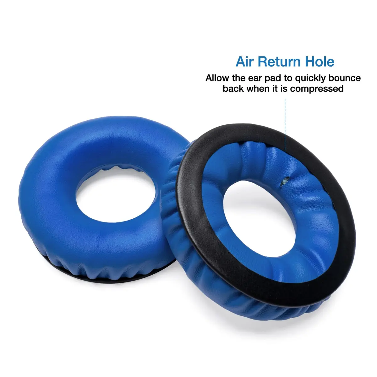 Voarmaks Ear Pads Headband Kit for Sennheiser HD25, HD250BT, HMD25 | Rainbow Color Replacement Cushions - view 3
