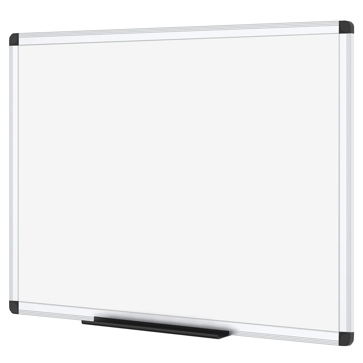 VIZ-PRO Magnetic Dry Erase Board with Black Frame, 24x36 Inches | Smooth Ink Flow Writing Board - main product image