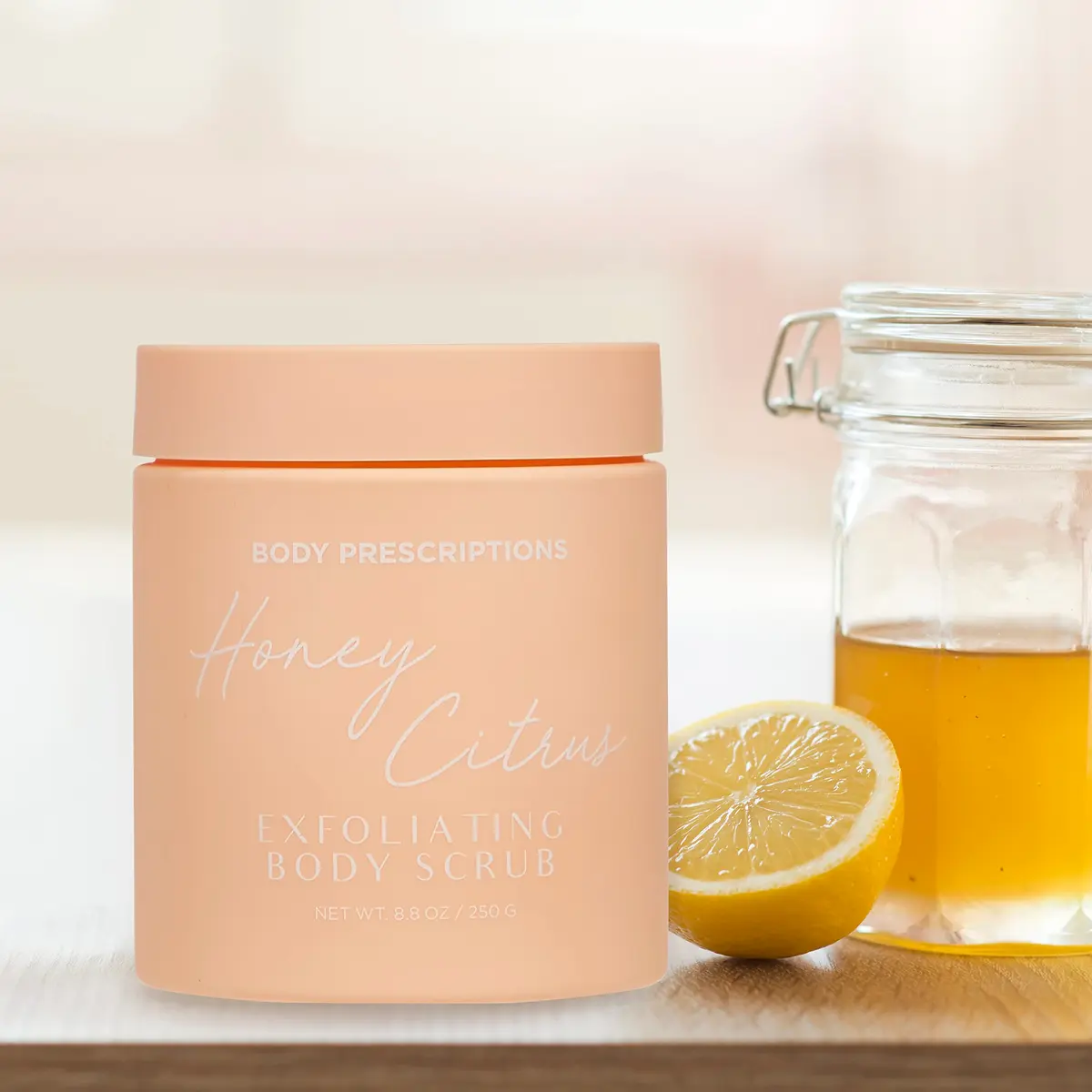 Body Prescriptions Exfoliating Body Scrub 2.94 oz (3 Pack) | Nourishing Honey Citrus & Coconut Almond - view 5