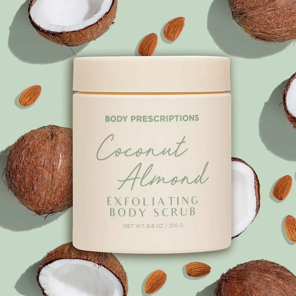 Body Prescriptions Exfoliating Body Scrub 2.94 oz (3 Pack) | Nourishing Honey Citrus & Coconut Almond - view 3