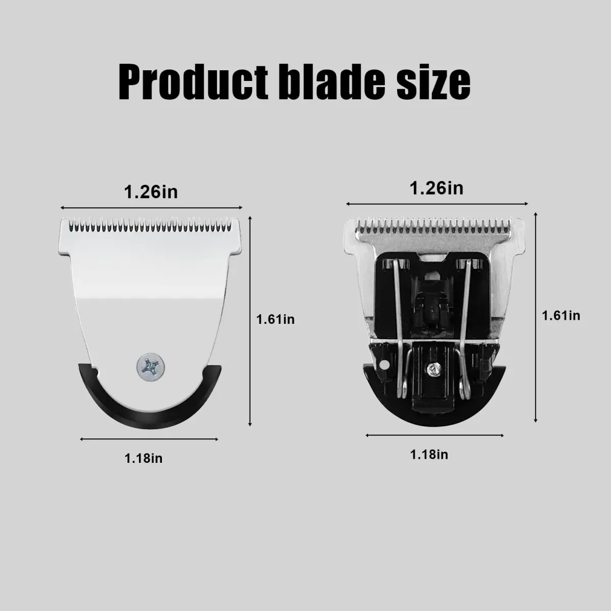 Audoc 3-Pack Clipper Replacement Blades #2111 | Metal, Heat Resistant - view 3