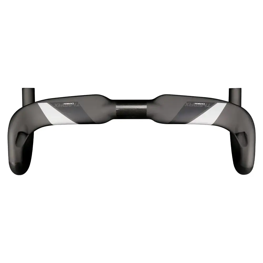 Alfa Pasca THE MAX UD Matte Carbon Fiber Road Bike Handlebars 31.8 x 400mm Aero Drop Bars - main product image