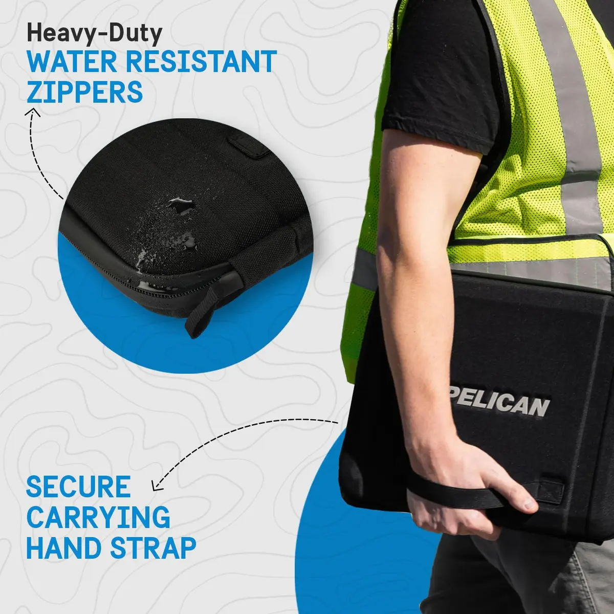 Pelican 16" Laptop Sleeve - Water Resistant Heavy Duty Case | Rugged Armor for MacBook & Tablets - view 8