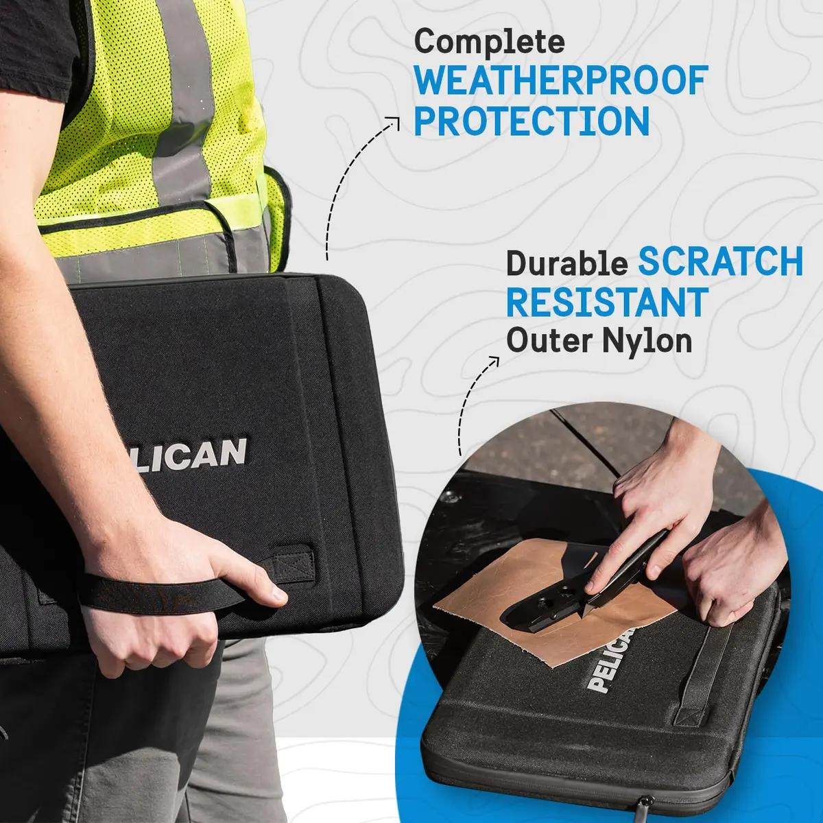Pelican 16" Laptop Sleeve - Water Resistant Heavy Duty Case | Rugged Armor for MacBook & Tablets - view 2