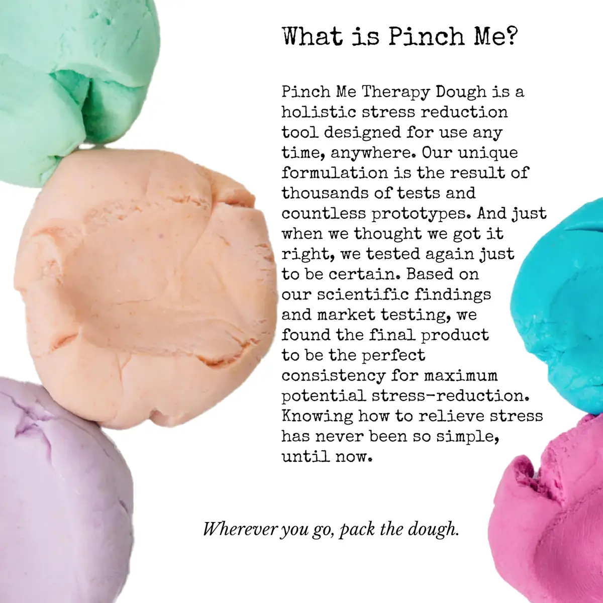 Pinch Me Therapy Dough Locket Combo - Aromatherapy Stress Relief Putty .3oz Clip-On Scent + 3oz Ocean Dough | Holistic Relaxation - view 4