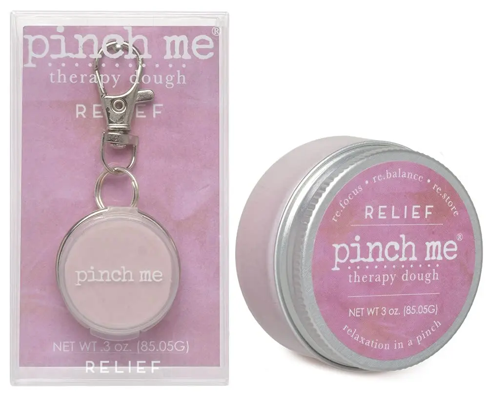 Pinch Me Therapy Dough Locket Combo - Aromatherapy Stress Relief Putty, 3.3oz, Orange | Holistic Relaxation - main product image