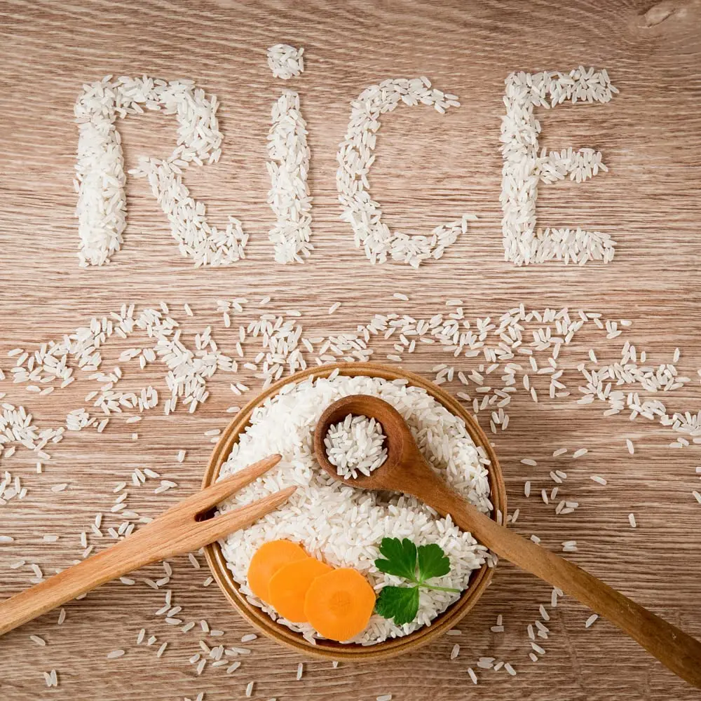 Luckforest Artificial White Rice 150g | Realistic Fake Rice for Home & Kitchen Decor - view 4