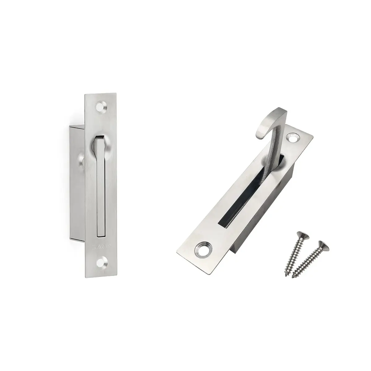 Dontay Recessed Pocket Door Pull Handle | Flush Mount Sliding Door Hardware, 9.8 cm (3.875 Inches) - main product image