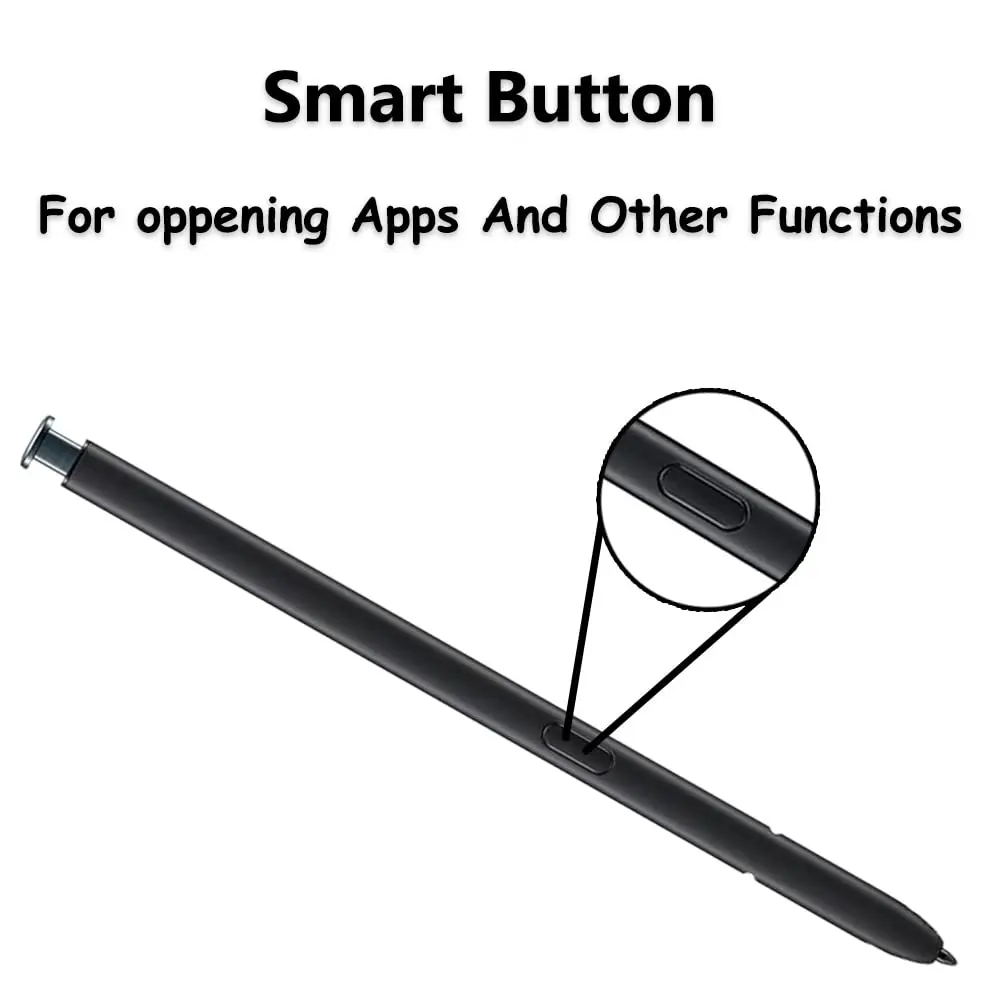 PCTC Replacement S Pen for Samsung Galaxy S22 Ultra 5G SM-S908 | Black, Bluetooth Remote Control - view 2
