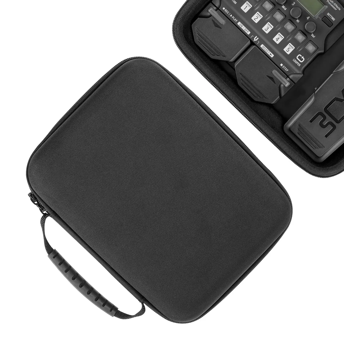 Musiin Velvet Guitar Effects Pedal Case for Zoom G1X Four B1X, 25cm (9.8in) | Protects Against Scratches & Dust - view 3