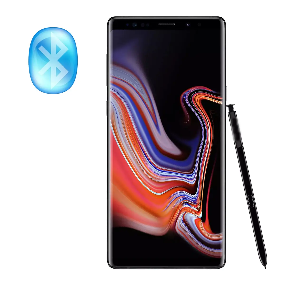 LiXiongBao Replacement S Pen for Samsung Galaxy Note 9 Stylus with Bluetooth & 4096 Pressure Sensitivity, Black - view 3
