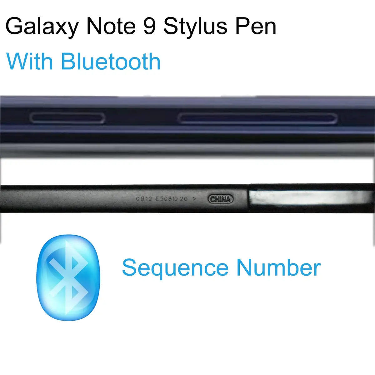 LiXiongBao Replacement S Pen for Samsung Galaxy Note 9 Stylus with Bluetooth & 4096 Pressure Sensitivity, Black - view 4
