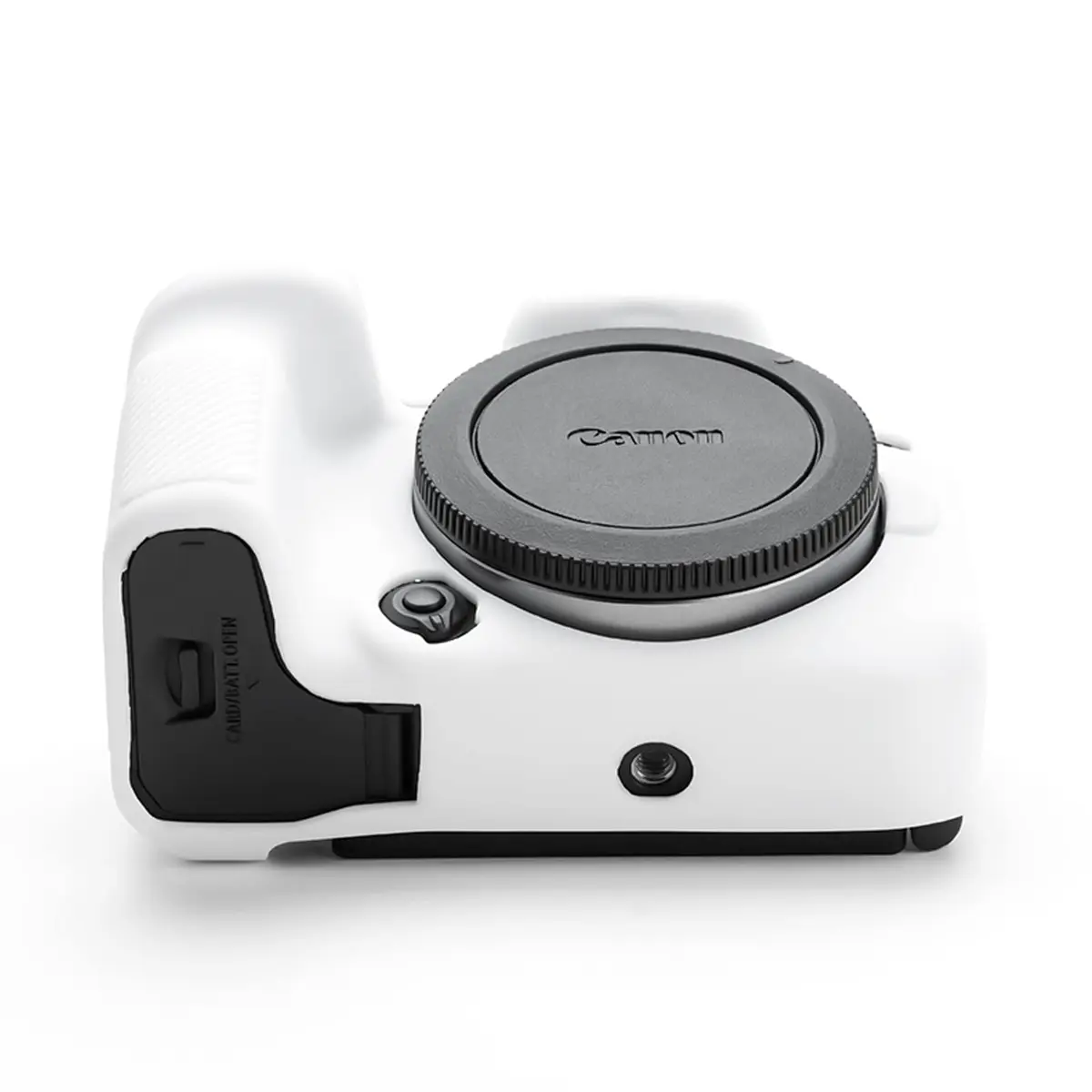 Rieibi EOS R10 Camera Case - Silicone Cover for Canon EOS R10 Digital Camera - White | Protective & Lightweight - view 4