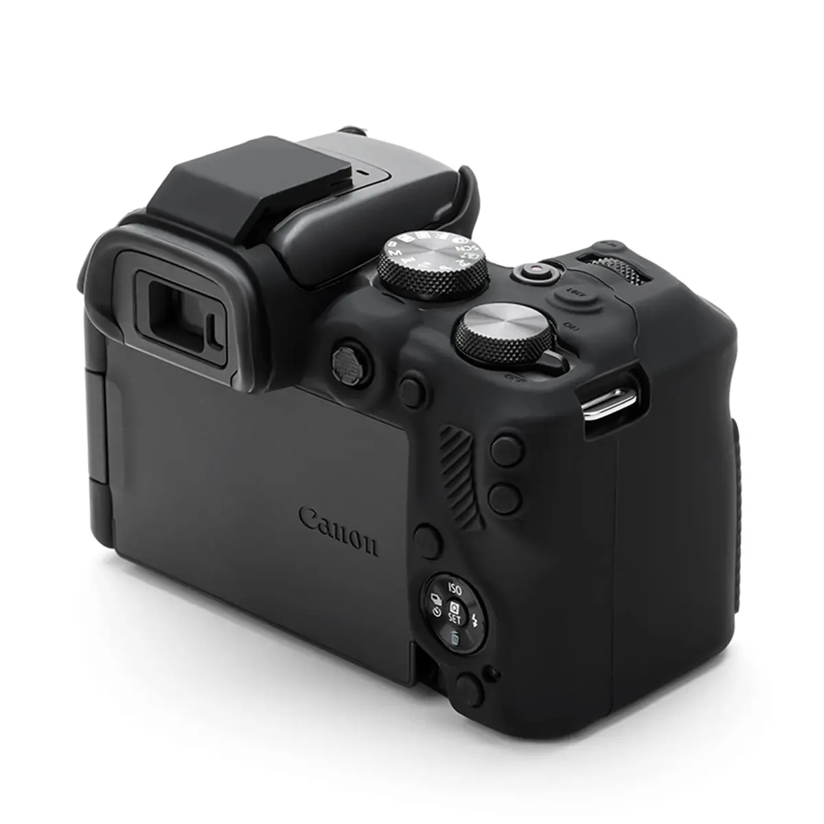 Rieibi EOS R10 Camera Case - Silicone Cover for Canon EOS R10 Digital Camera - Protective Silicone Cover - Black - view 6