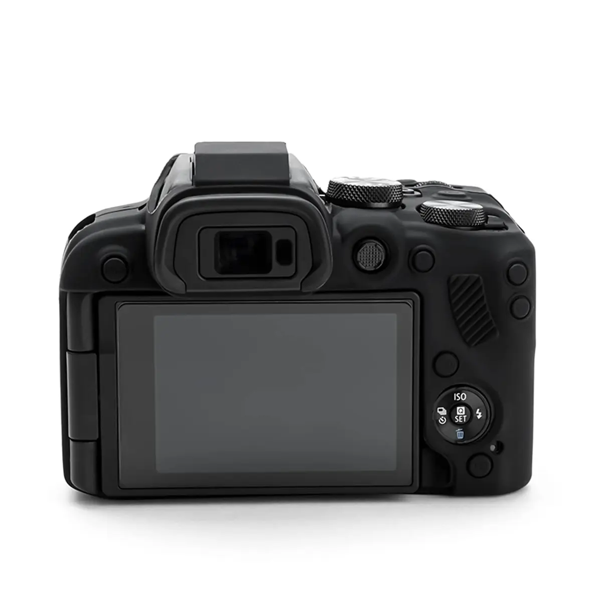 Rieibi EOS R10 Camera Case - Silicone Cover for Canon EOS R10 Digital Camera - Protective Silicone Cover - Black - view 2