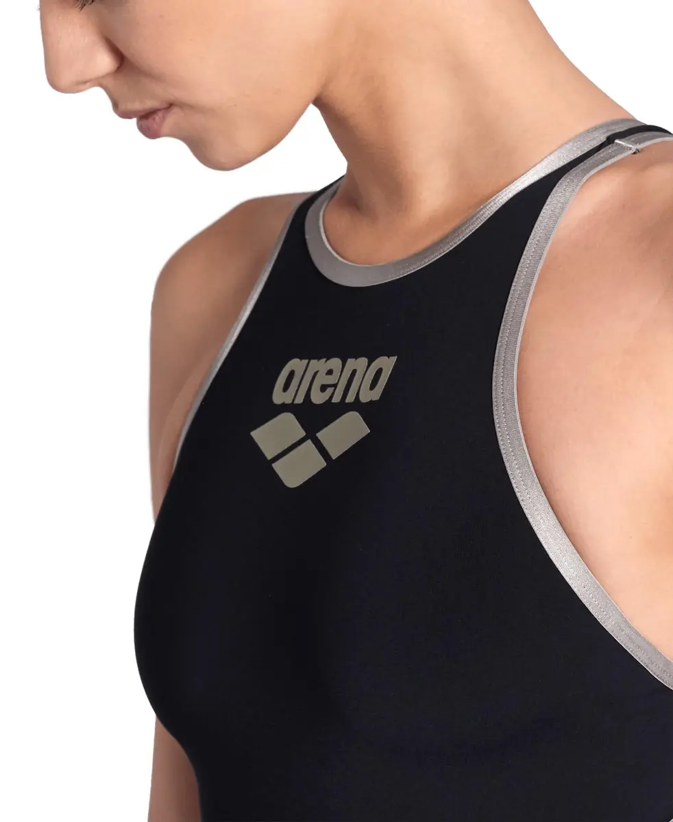 ARENA Women’s Swimsuit Tech One Back Big Logo MaxLife 36 | Hydrodynamic, Chlorine-Resistant, UV Protected - view 5