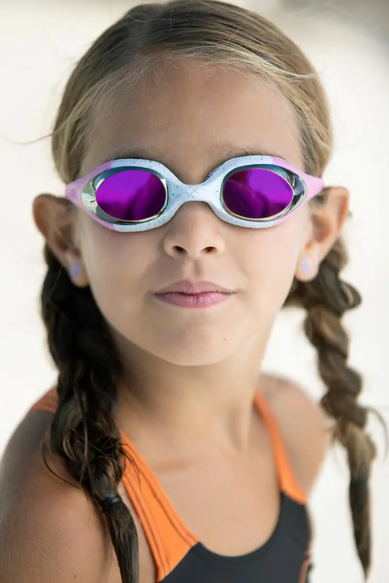 ARENA Unisex Youth Spider Junior Swim Goggles 6-12 | Anti-Fog Mirror Lens for Kids - view 4