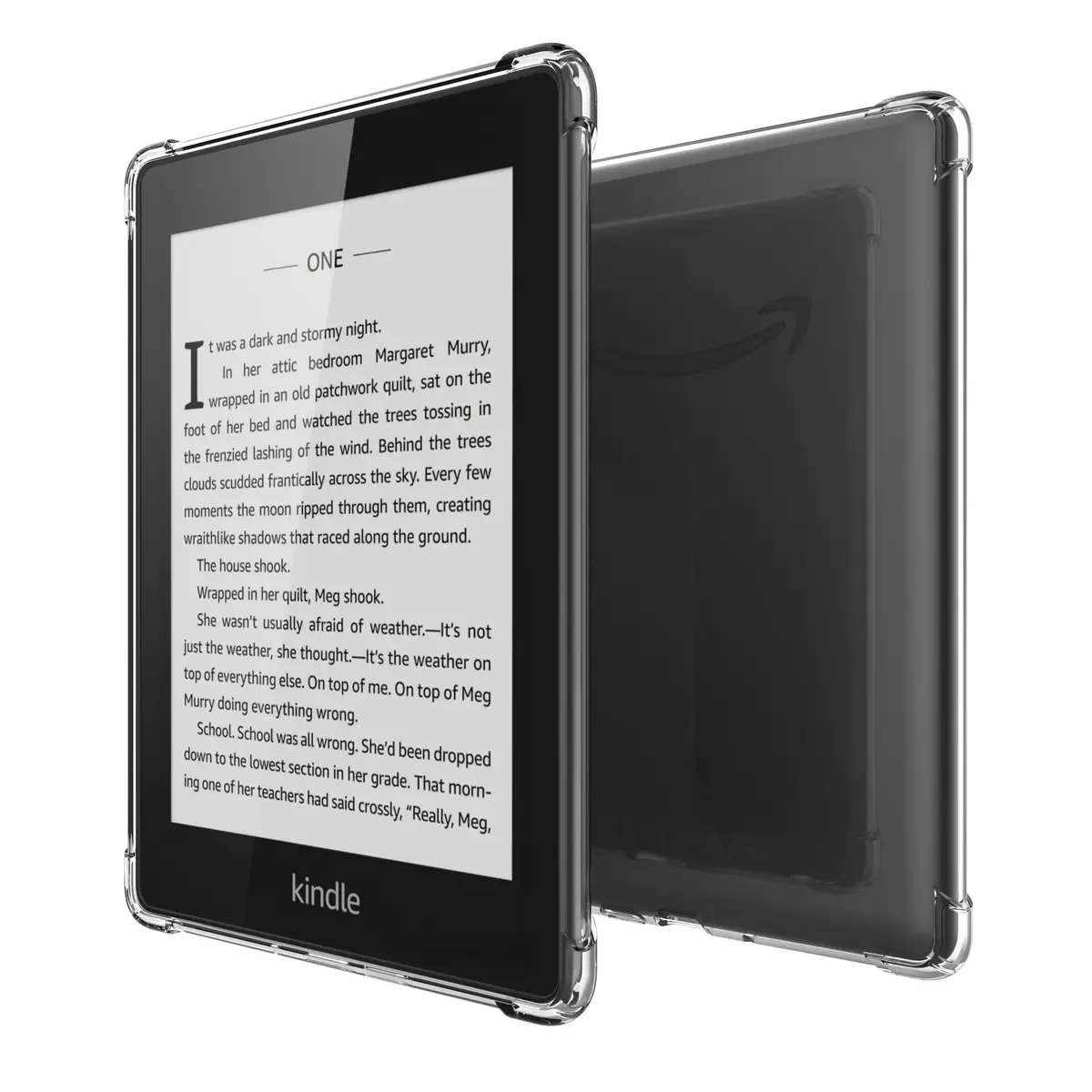 BOZHUORUI Clear Case for Kindle Paperwhite 5th/6th/7th Gen | Lightweight TPU Transparent Cover - view 5