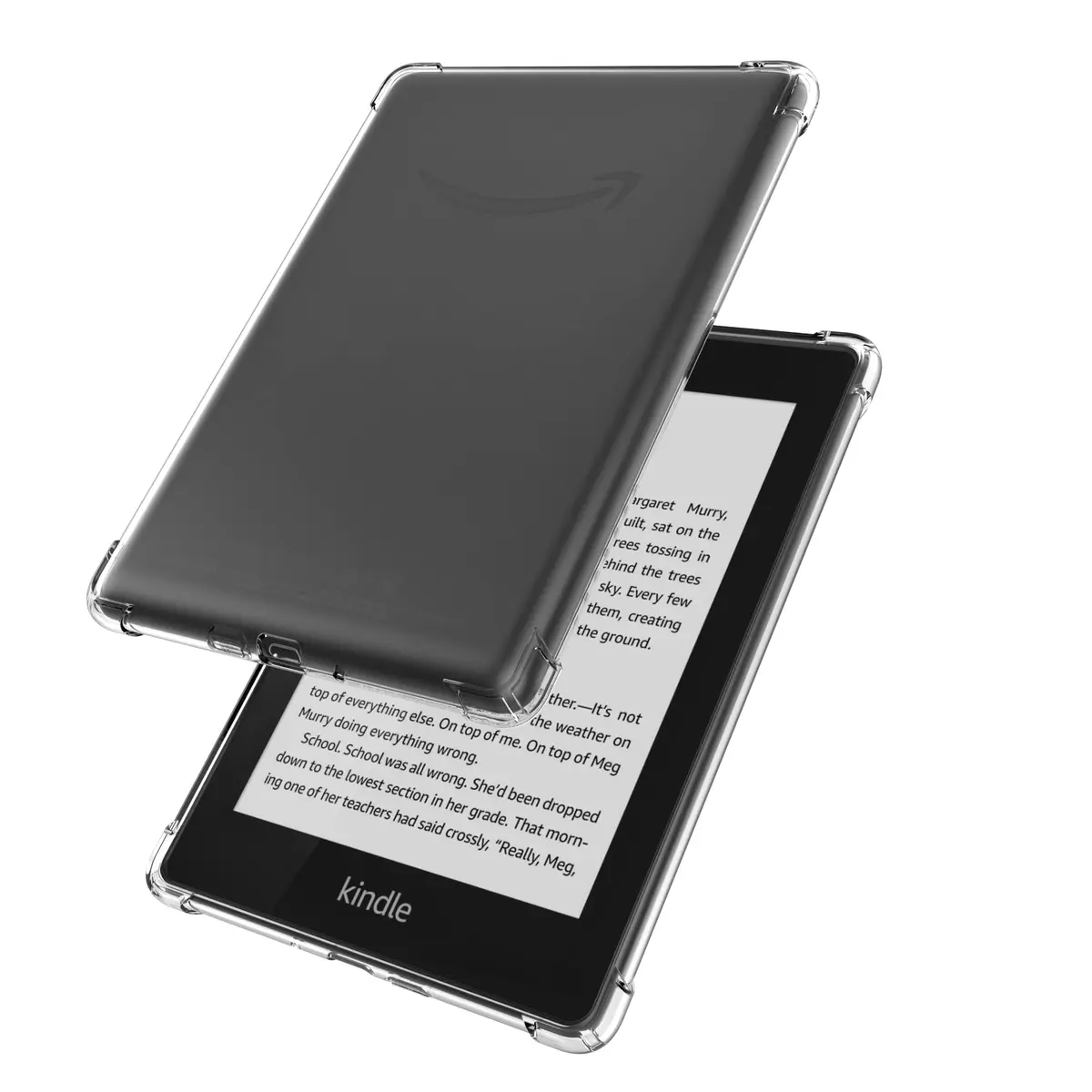 BOZHUORUI Clear Case for Kindle Paperwhite 5th/6th/7th Gen | Lightweight TPU Transparent Cover - view 3