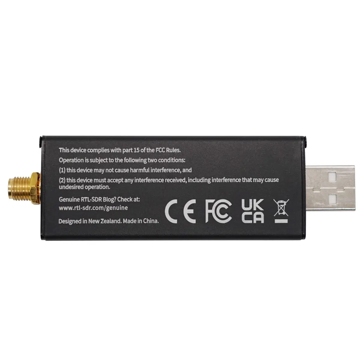 RTL-SDR Blog V3 Software Defined Radio Receiver with Dipole Antenna Kit | 500 kHz - 1.7 GHz Tuning Range - view 8