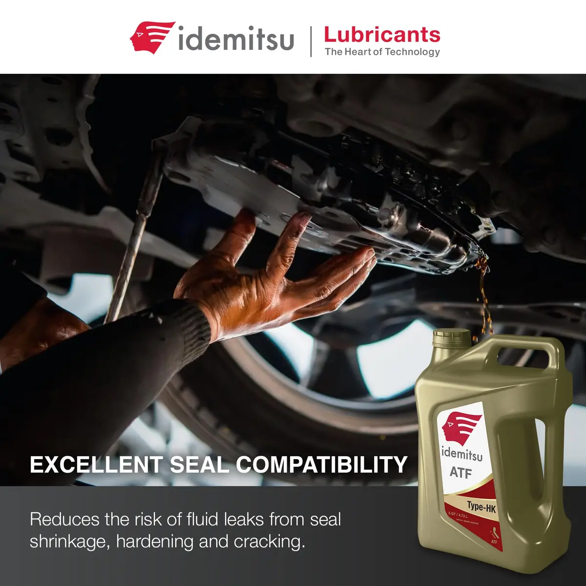 Idemitsu ATF Type HK (SP-III) 5 Quart | Enhanced Durability & Smooth Shifting in Hyundai/Kia Vehicles - view 6