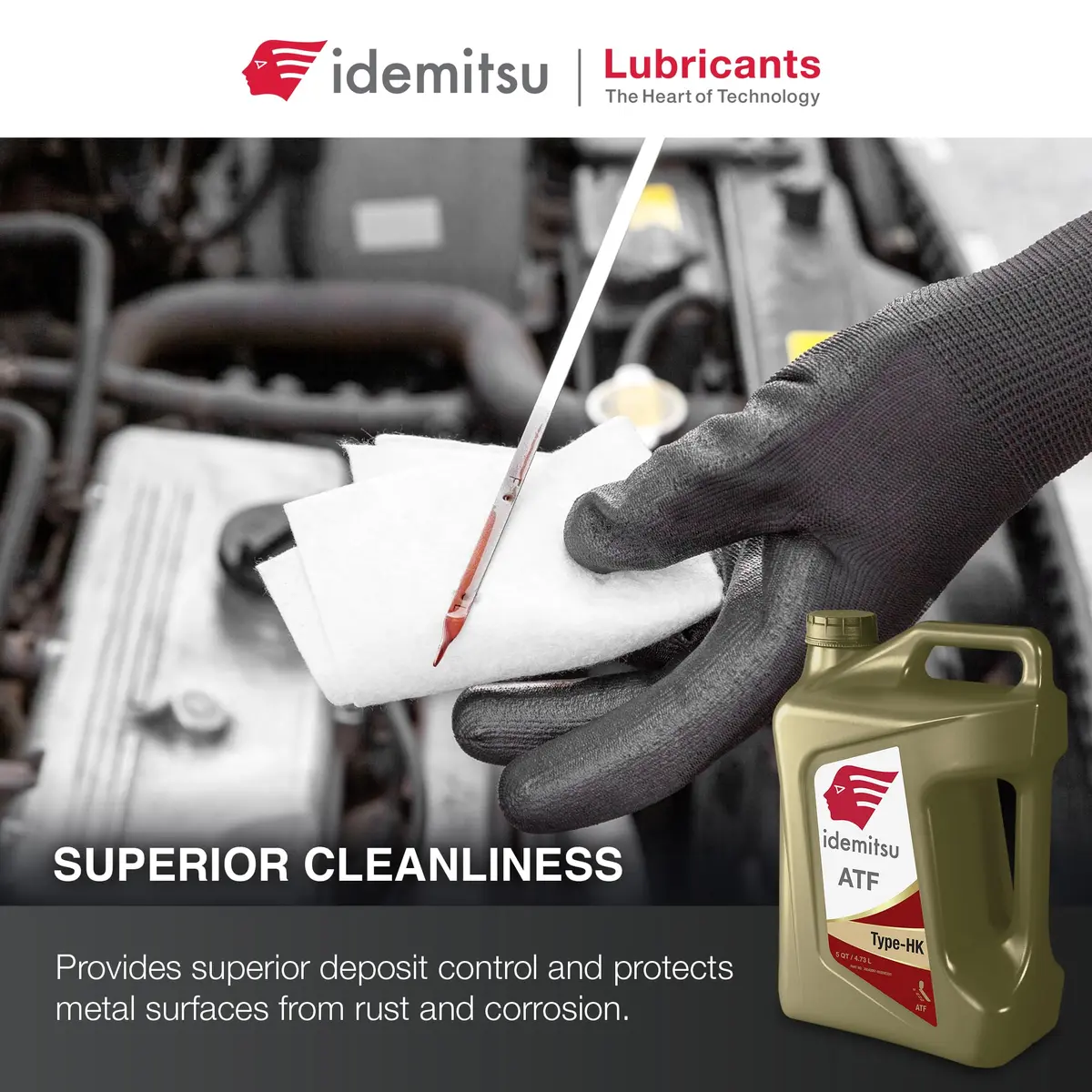Idemitsu ATF Type HK (SP-III) 5 Quart | Enhanced Durability & Smooth Shifting in Hyundai/Kia Vehicles - view 4