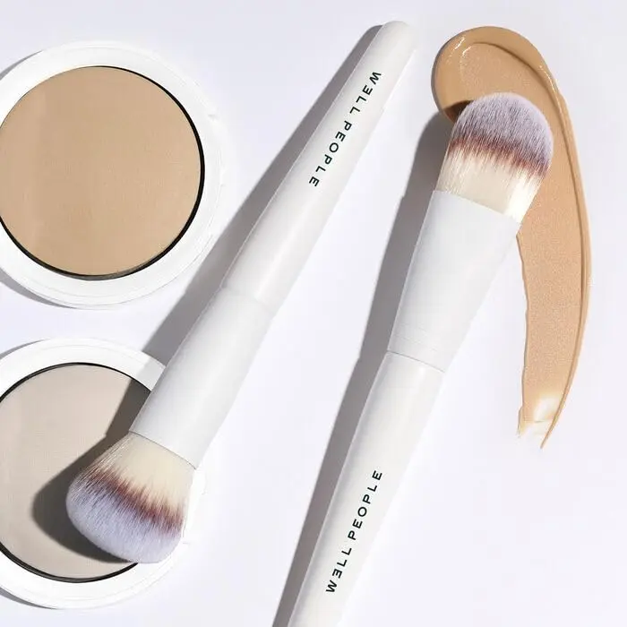 Well People Bio Complexion Brush Set | Vegan Cruelty-Free Makeup Brushes for All Face Products - view 7