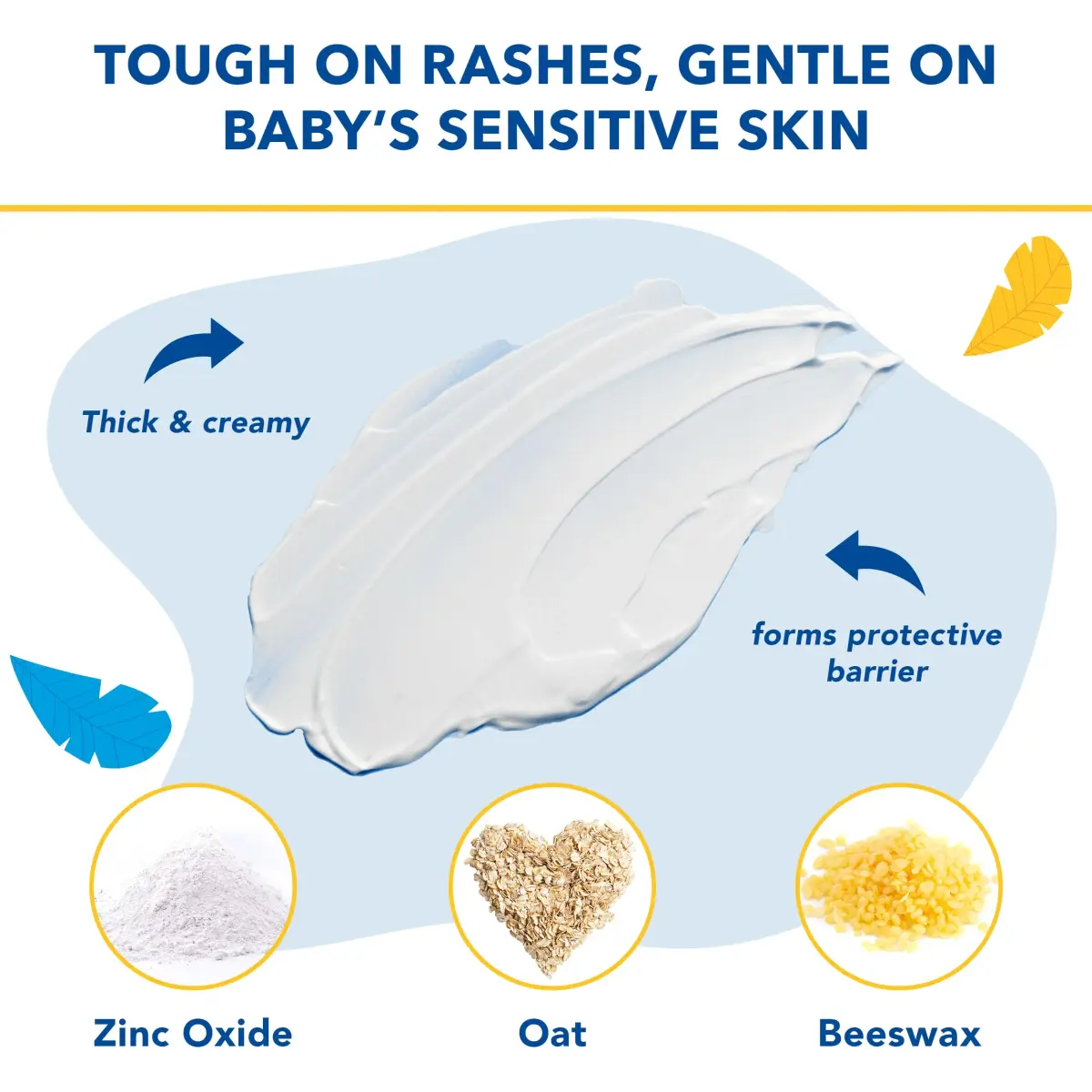 Triple Paste Diaper Rash Cream & Baby Spatula Bundle, 227 g (8 oz) | Pediatrician-Recommended Skin Protectant - view 2