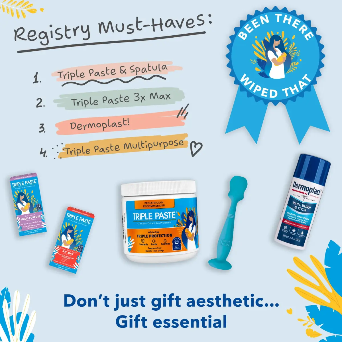 Triple Paste Diaper Rash Cream 16 oz (454 g) | Pediatrician-Recommended Skin Protectant - view 4