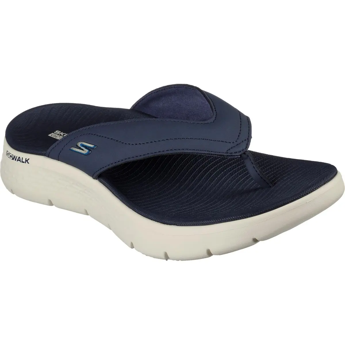 Skechers On The Go Mens Go Walk Flex Sandal - Vallejo Navy 10 | Ultra Comfort & Flexibility - main product image