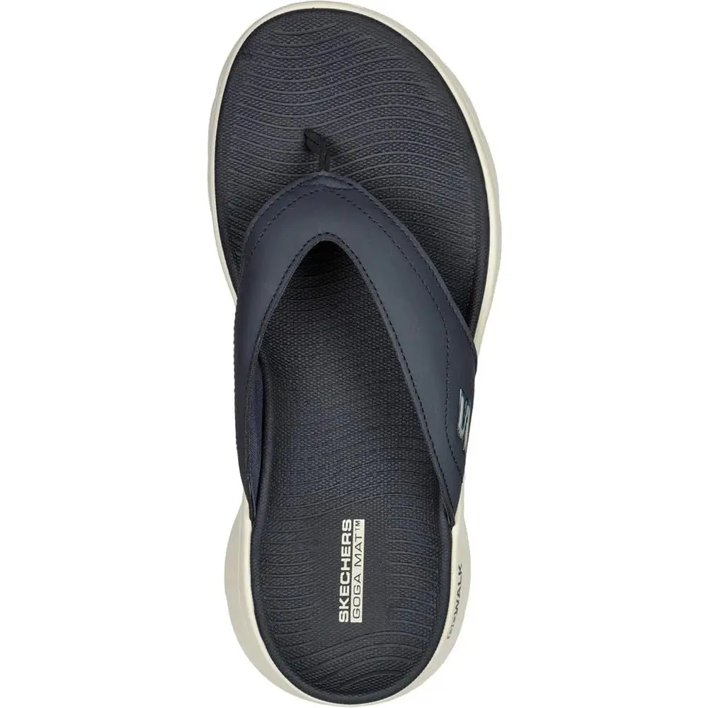 Skechers On The Go Mens Go Walk Flex Sandal - Vallejo Navy 10 | Ultra Comfort & Flexibility - view 3