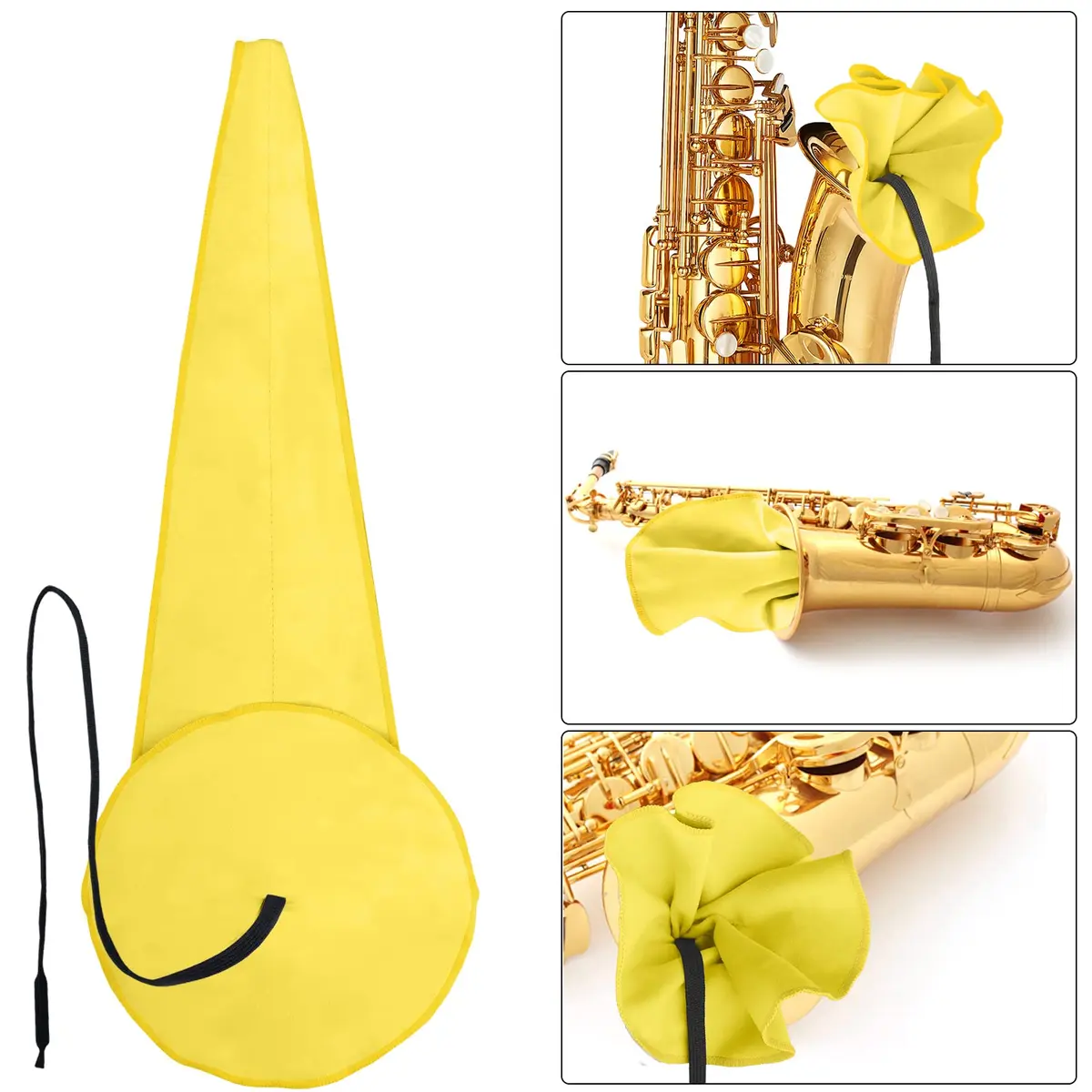 Eison Yellow Brass & Woodwind Instrument Cleaning Kit 8pcs | Sax & Clarinet Care - view 5