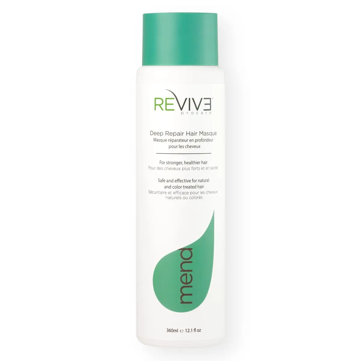 REVIV3 PROCARE Mend Hair Repair Mask - Keratin, Color Safe, 12oz | Deep Repair & Nourishment for All Hair Types - main product image