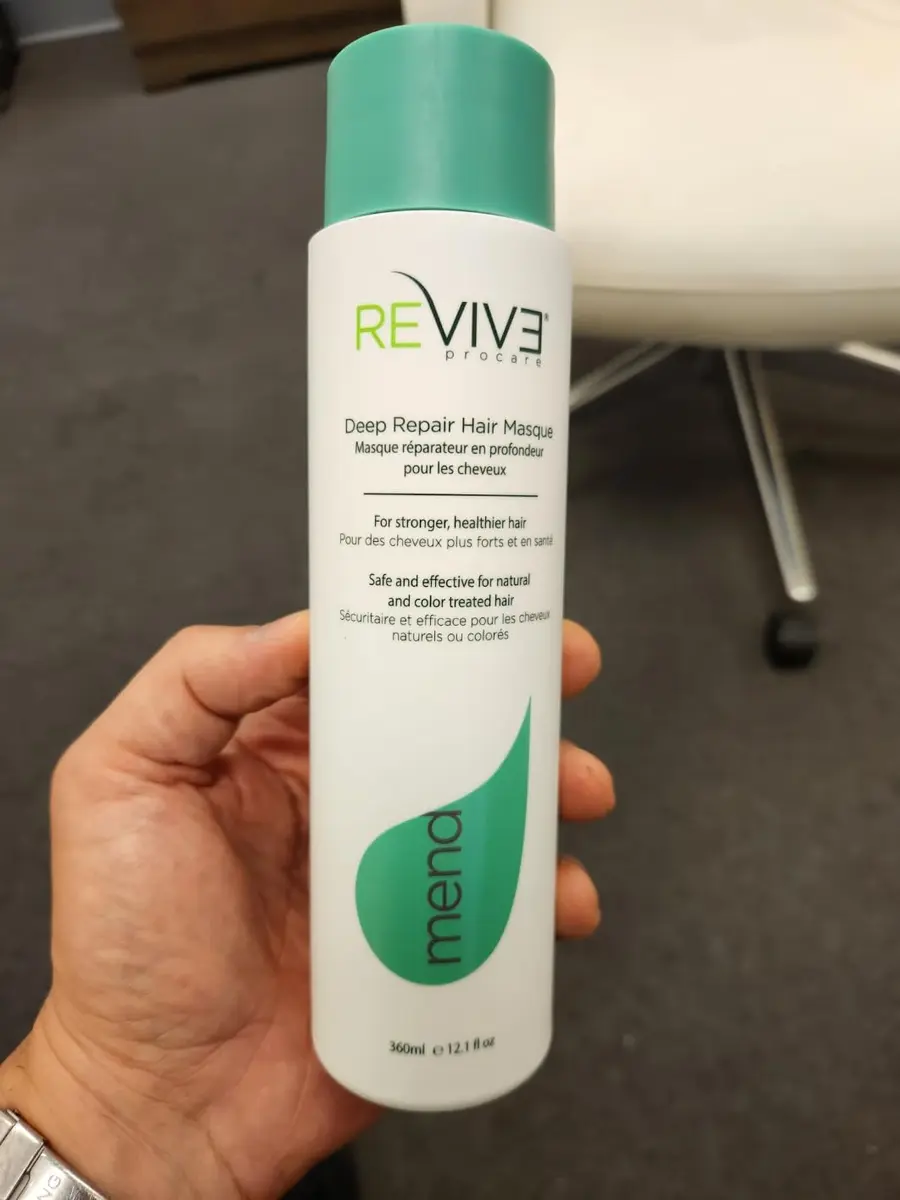 REVIV3 PROCARE Mend Hair Repair Mask - Keratin, Color Safe, 12oz | Deep Repair & Nourishment for All Hair Types - view 6