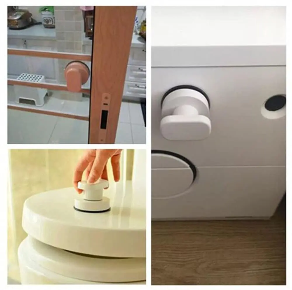YIDELAI Suction Cup Door Handle for Glass Doors & Cabinets 19.4cm (7.6") | Easy Install No-Drill Grip - view 5
