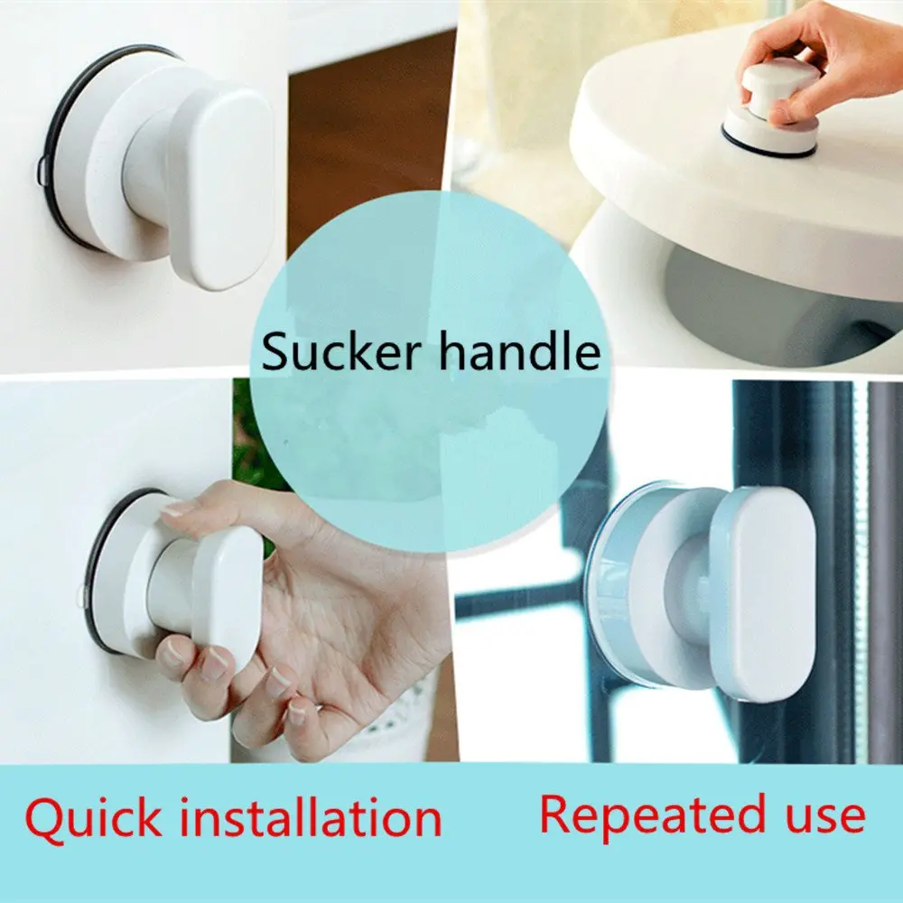 YIDELAI Suction Cup Door Handle for Glass Doors & Cabinets 19.4cm (7.6") | Easy Install No-Drill Grip - view 6