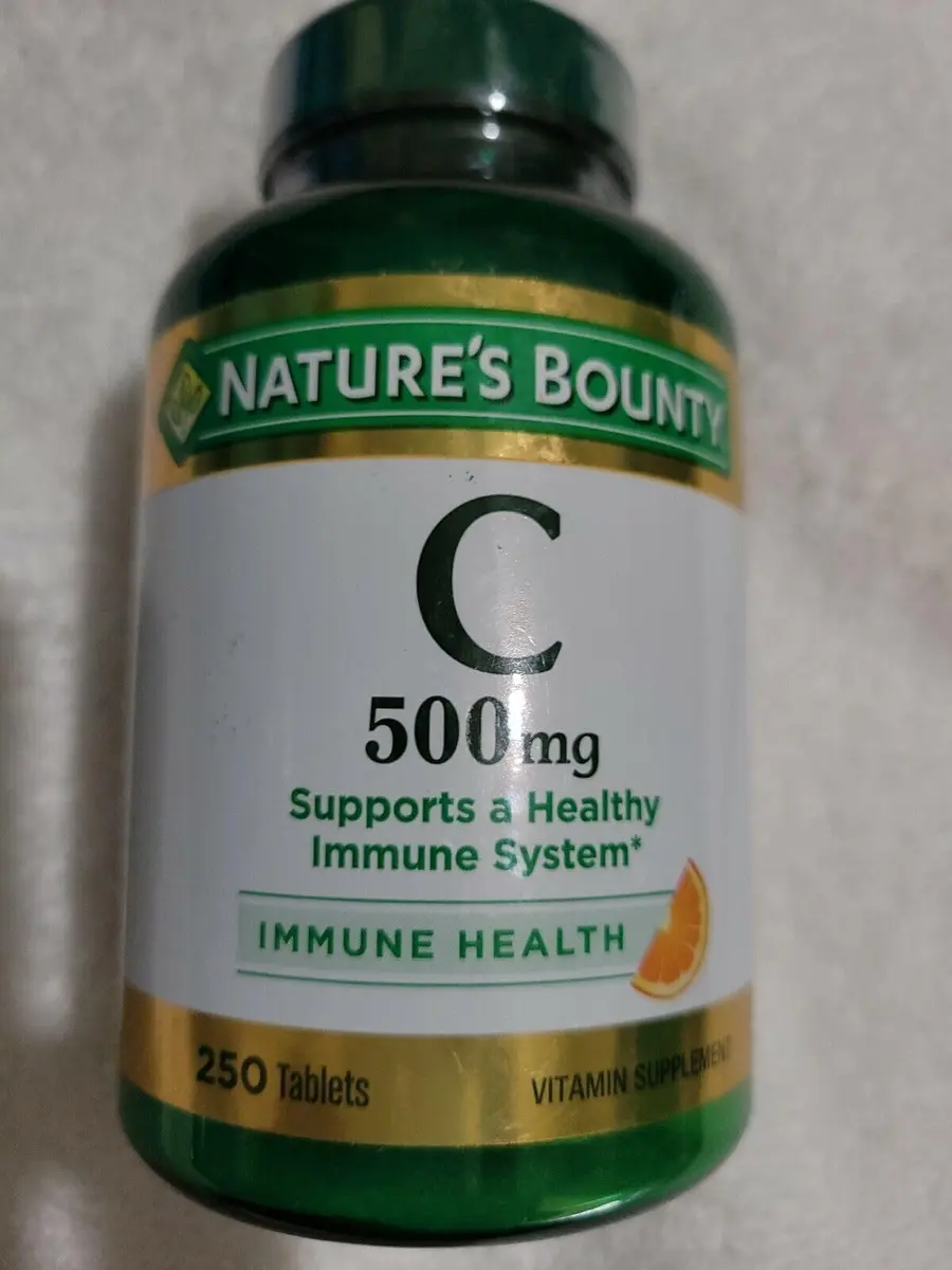 Nature's Bounty Pure Vitamin C 500 mg Tablets 1500 Count (Pack of 6) | Immune Support with Antioxidant Power - view 2