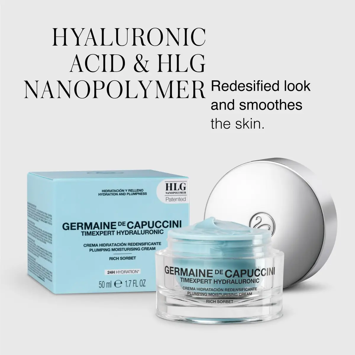 Germaine de Capuccini Timexpert Hydraluronic Hyaluronic Acid Cream 50ml | Anti-Aging & Hydrating - view 6