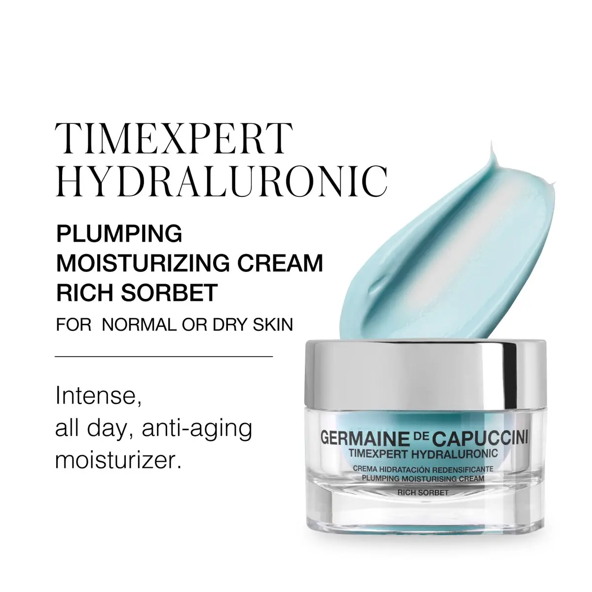 Germaine de Capuccini Timexpert Hydraluronic Hyaluronic Acid Cream 50ml | Anti-Aging & Hydrating - view 2