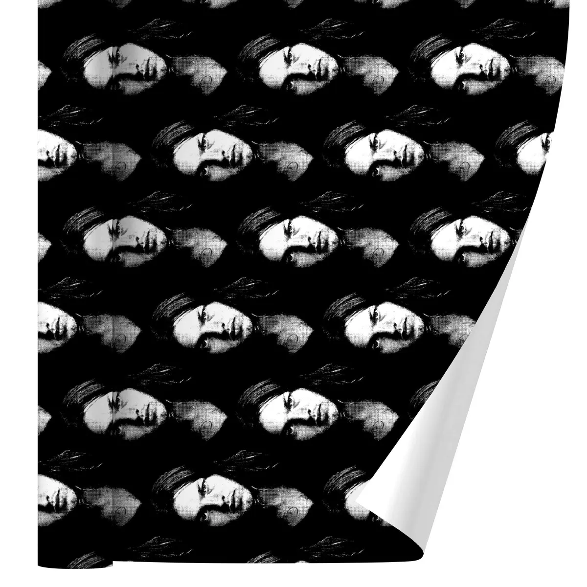 GRAPHICS & MORE David Gilmour Portrait Gift Wrap Wrapping Paper Rolls | Vibrant 30" x 72" | Official Pink Floyd Design - main product image