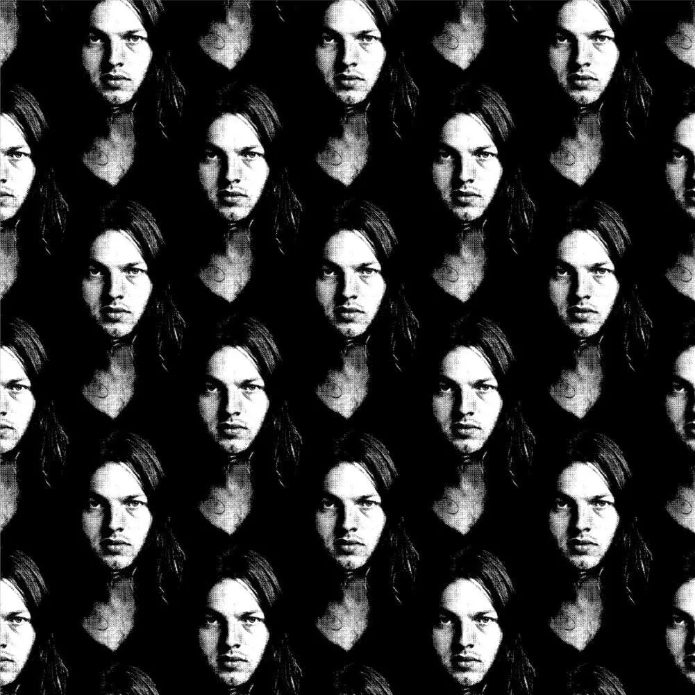 GRAPHICS & MORE David Gilmour Portrait Gift Wrap Wrapping Paper Rolls | Vibrant 30" x 72" | Official Pink Floyd Design - view 2